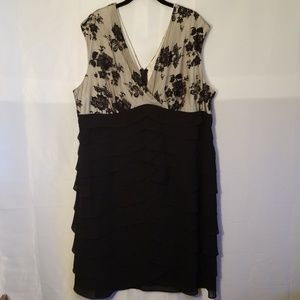 Collection by Dressbarn Ruffled Dress Sz 22